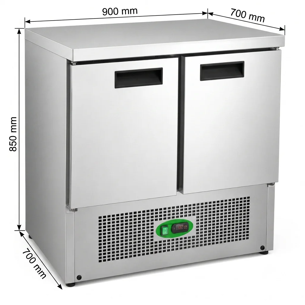 Work Top Freezer – S901 S/S BT - 2