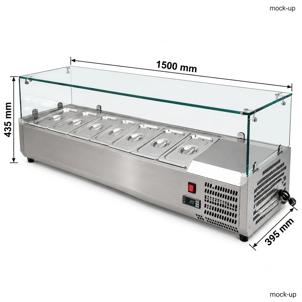 Salad Bar Display – VRX 1500 - 2