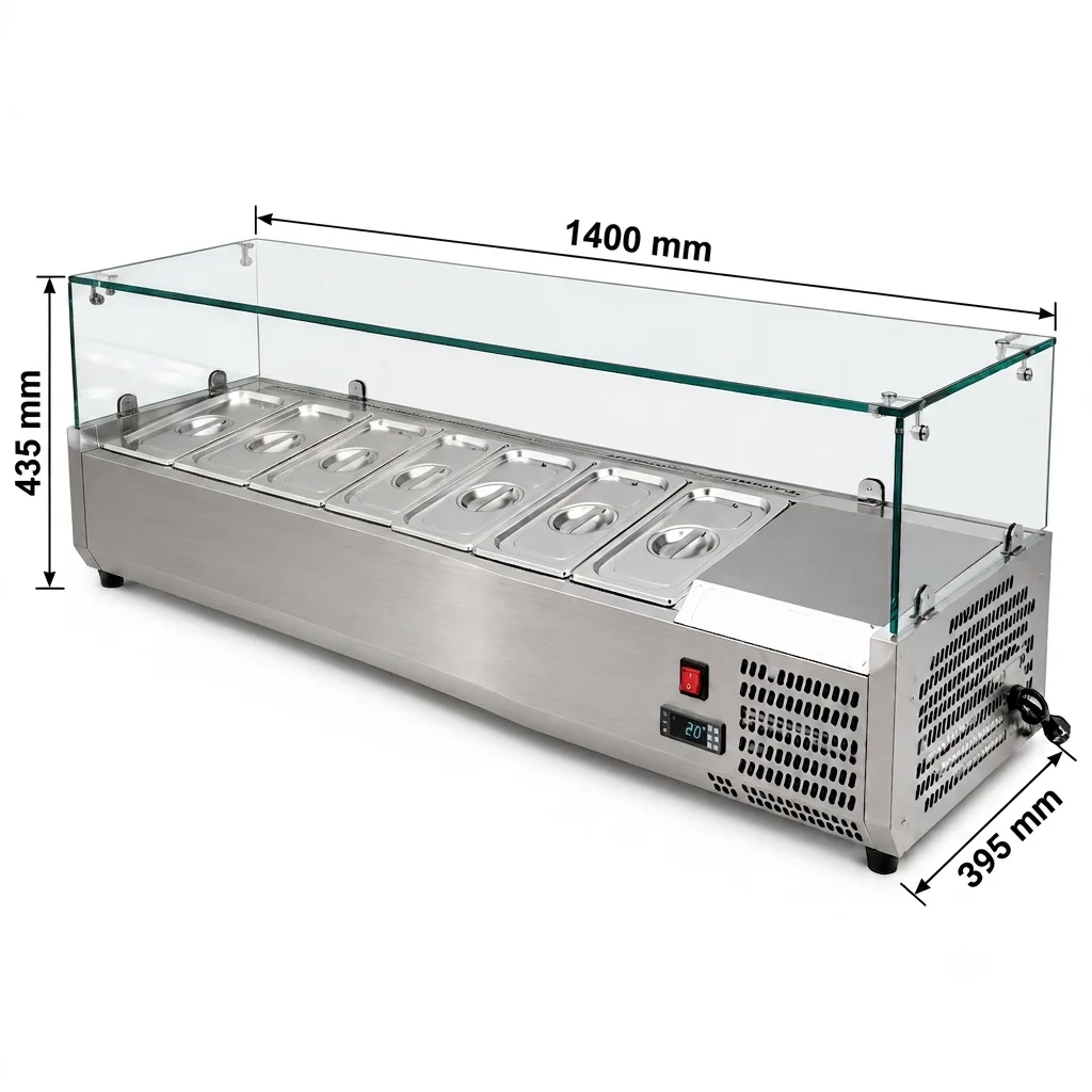 Salad Bar Display – VRX 1400 - 2