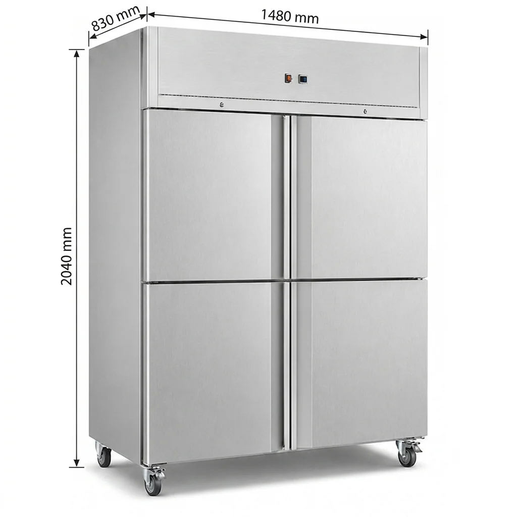 Four-Door Upright Chiller – GN1410TN/D - 2