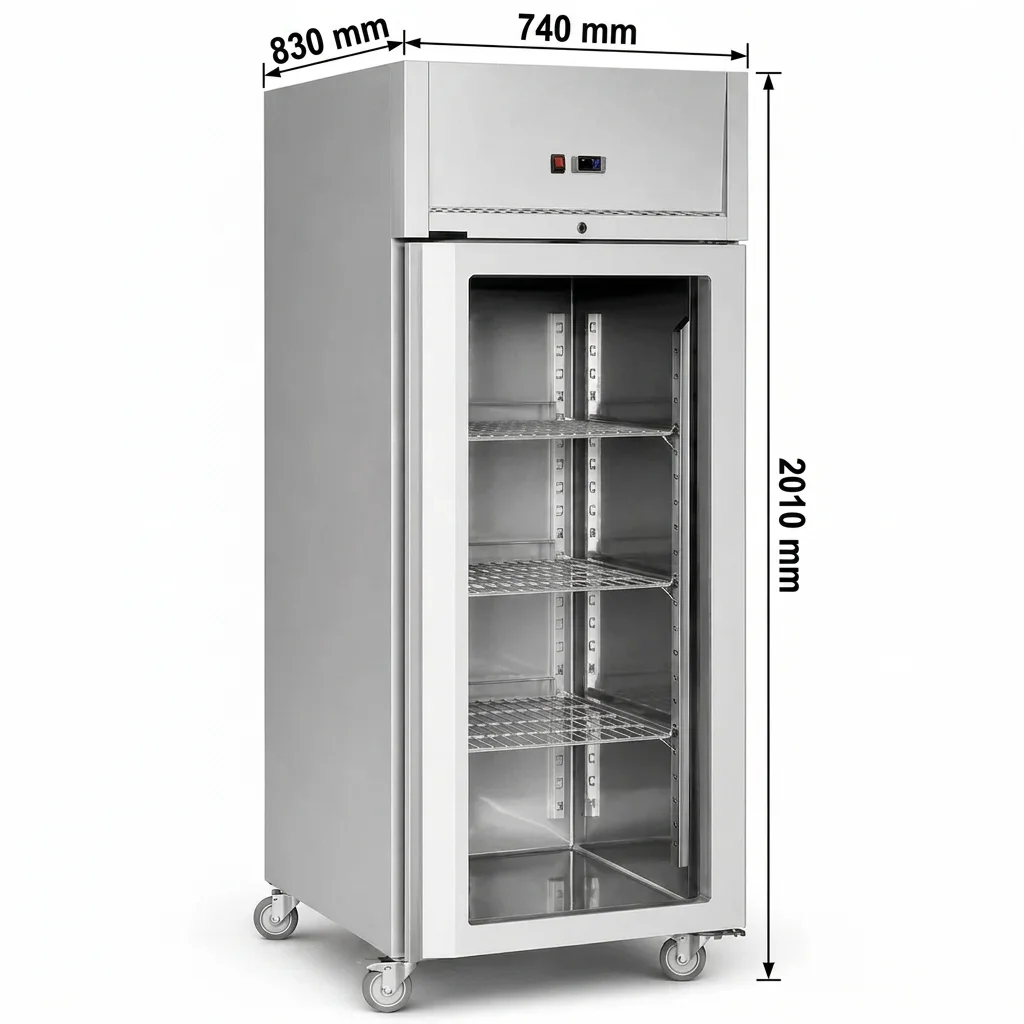 Upright Chiller With Single Glass Door – GN650TN/G - 2