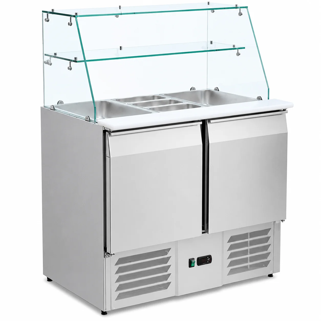 Saladette With Glass Cover – S900T - 1