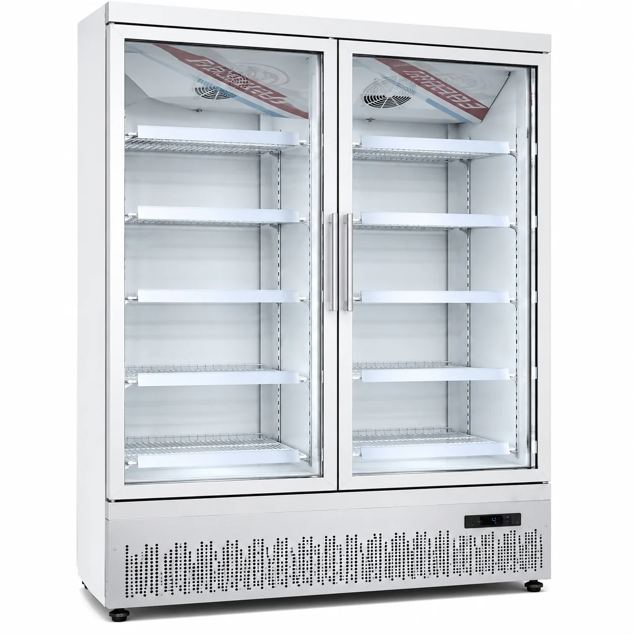 Double Door Upright Beverage Chiller – BC1250 - 1
