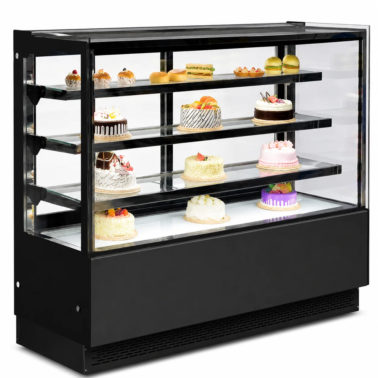 Lebanon Style Full Black Cake Showcase – AYFCS1200-R3M - 1