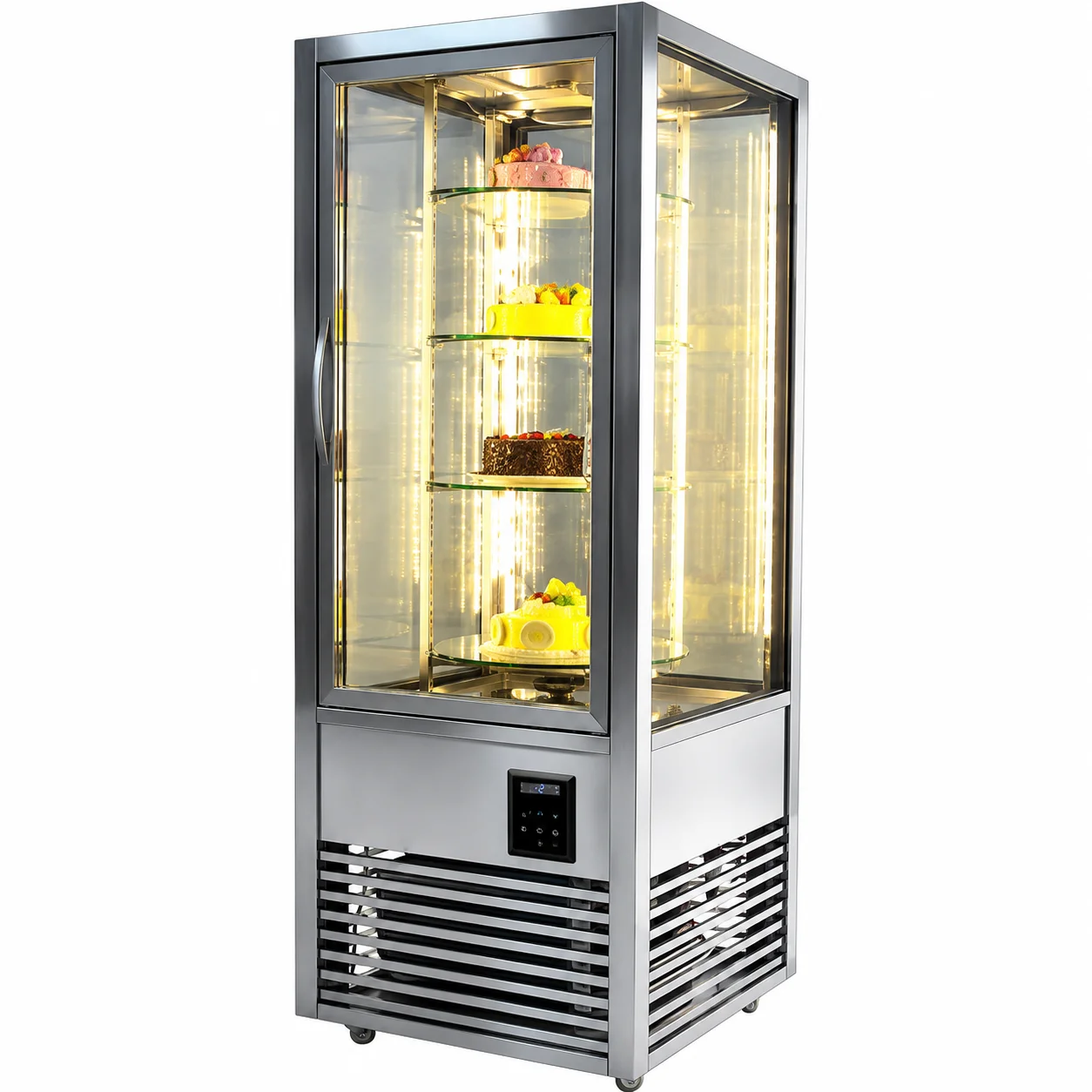 Single Upright Cold Showcase – FG418L1-S - 1