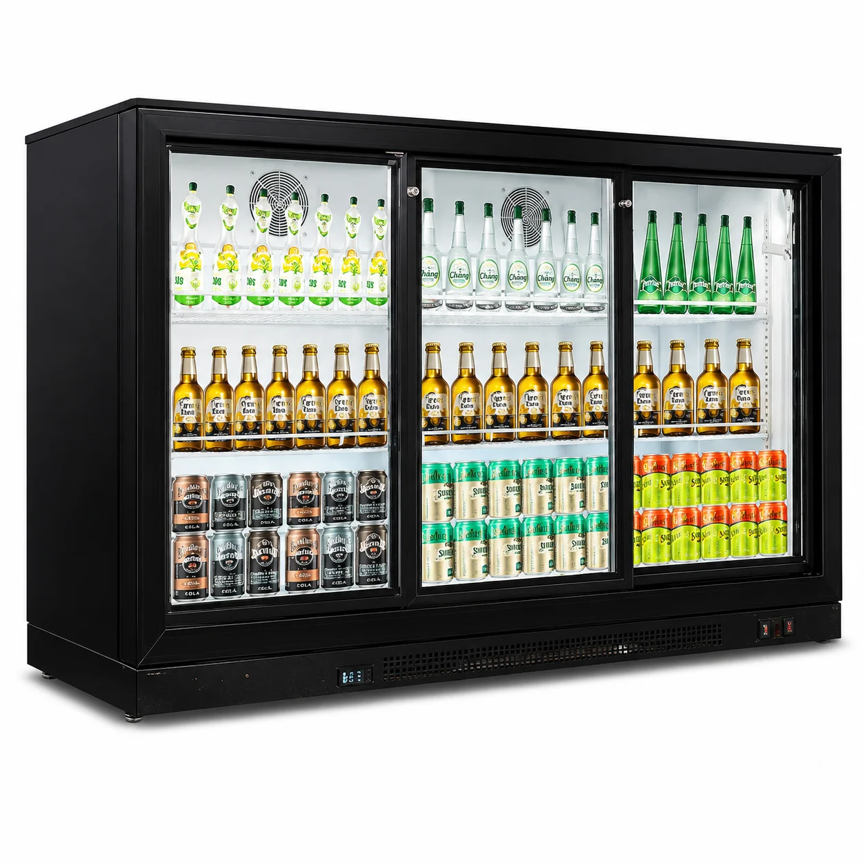Bar Cooler With Sliding Doors – GN3100TN/WP-SLIDING - 1