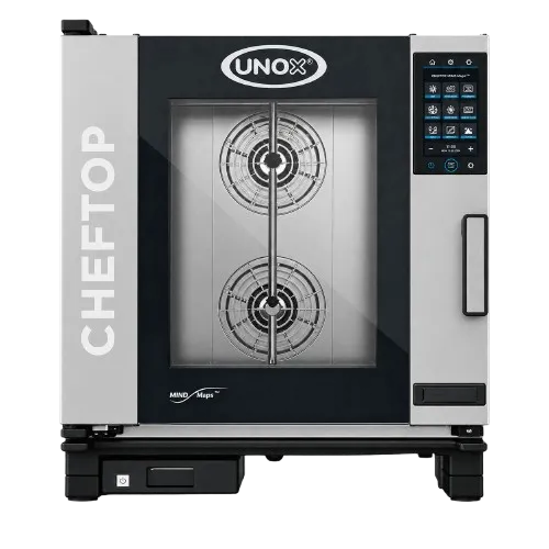 CHEFTOP Gas Combi Oven – 7 Trays GN 1/1 – PLUS Control – XEVC-0711-GPRM - 1