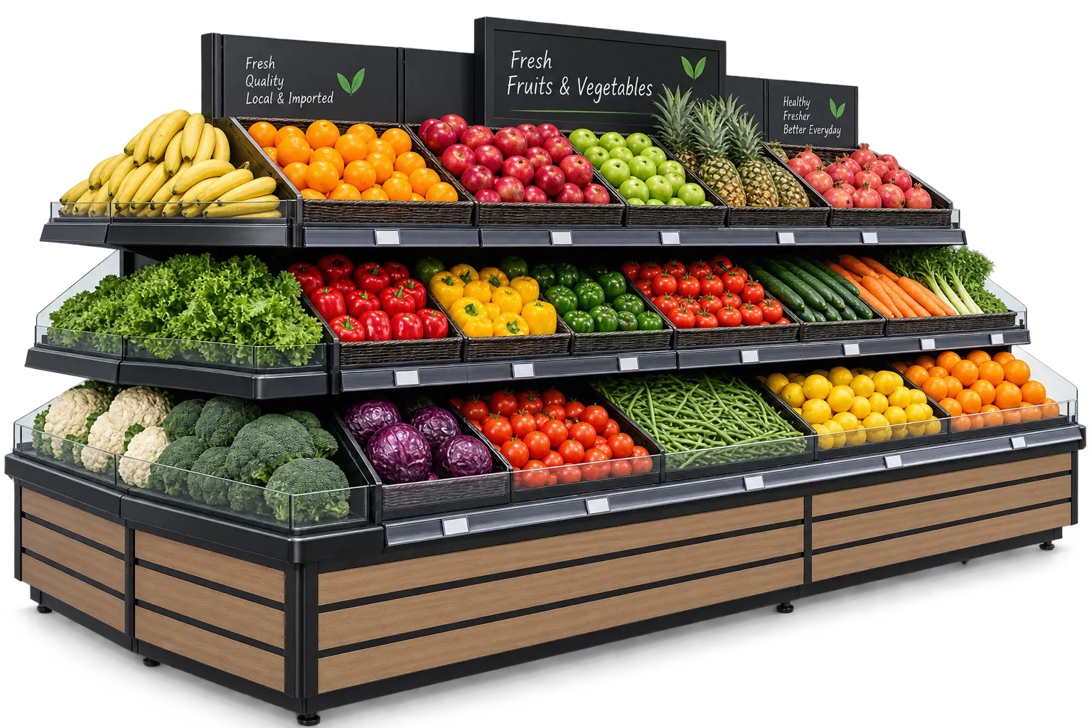 Fruits & Vegetables Display