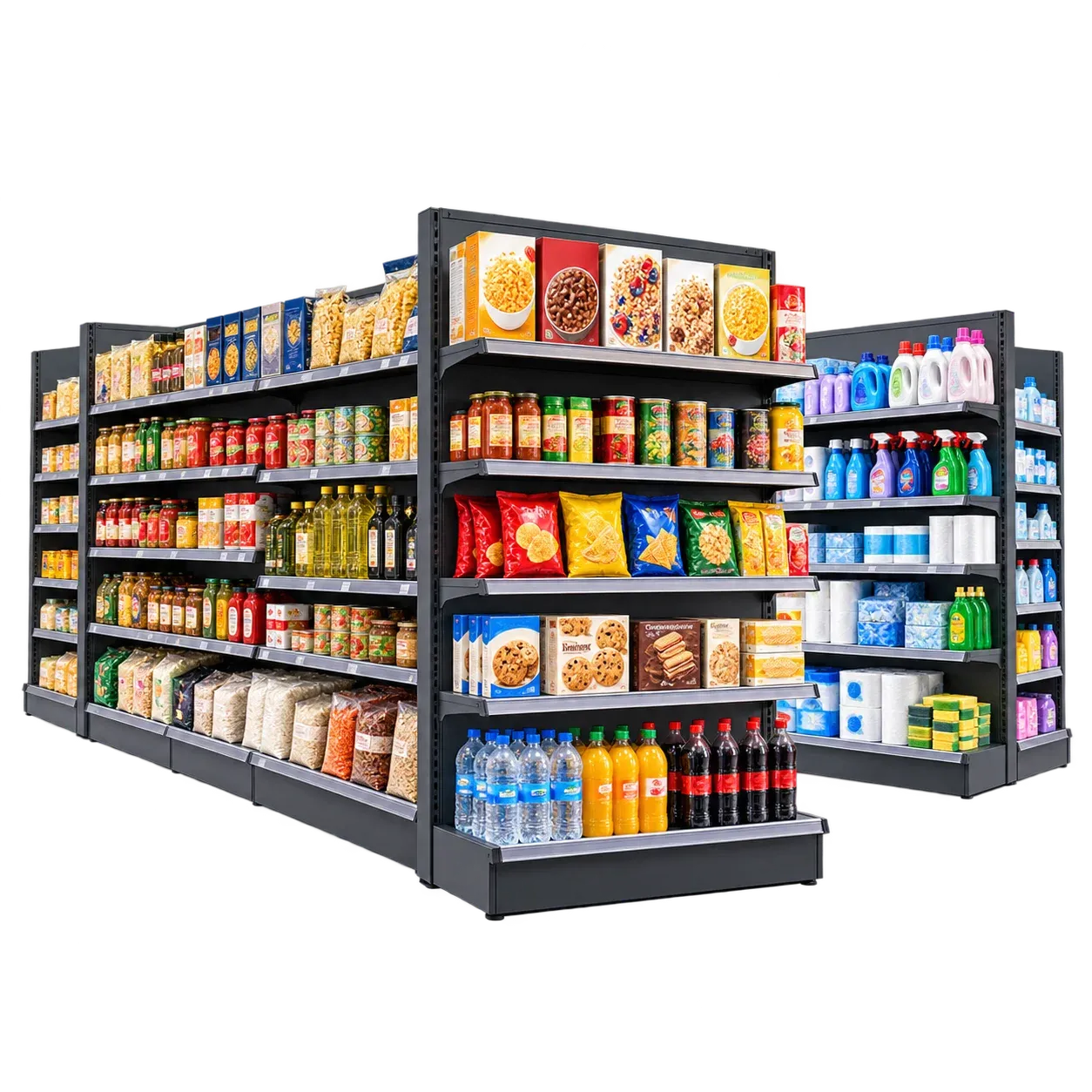 Supermarket Shelves