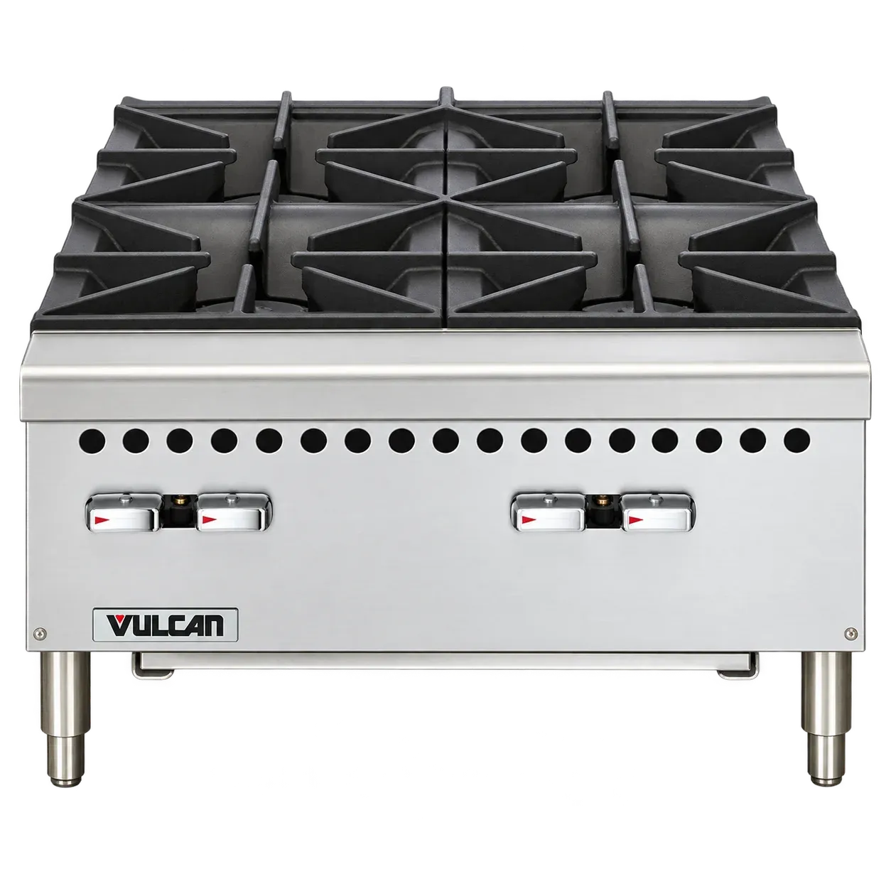 Commercial Gas Stove 4 Burners – VCRH24 / LDHP-4 / VULCAN