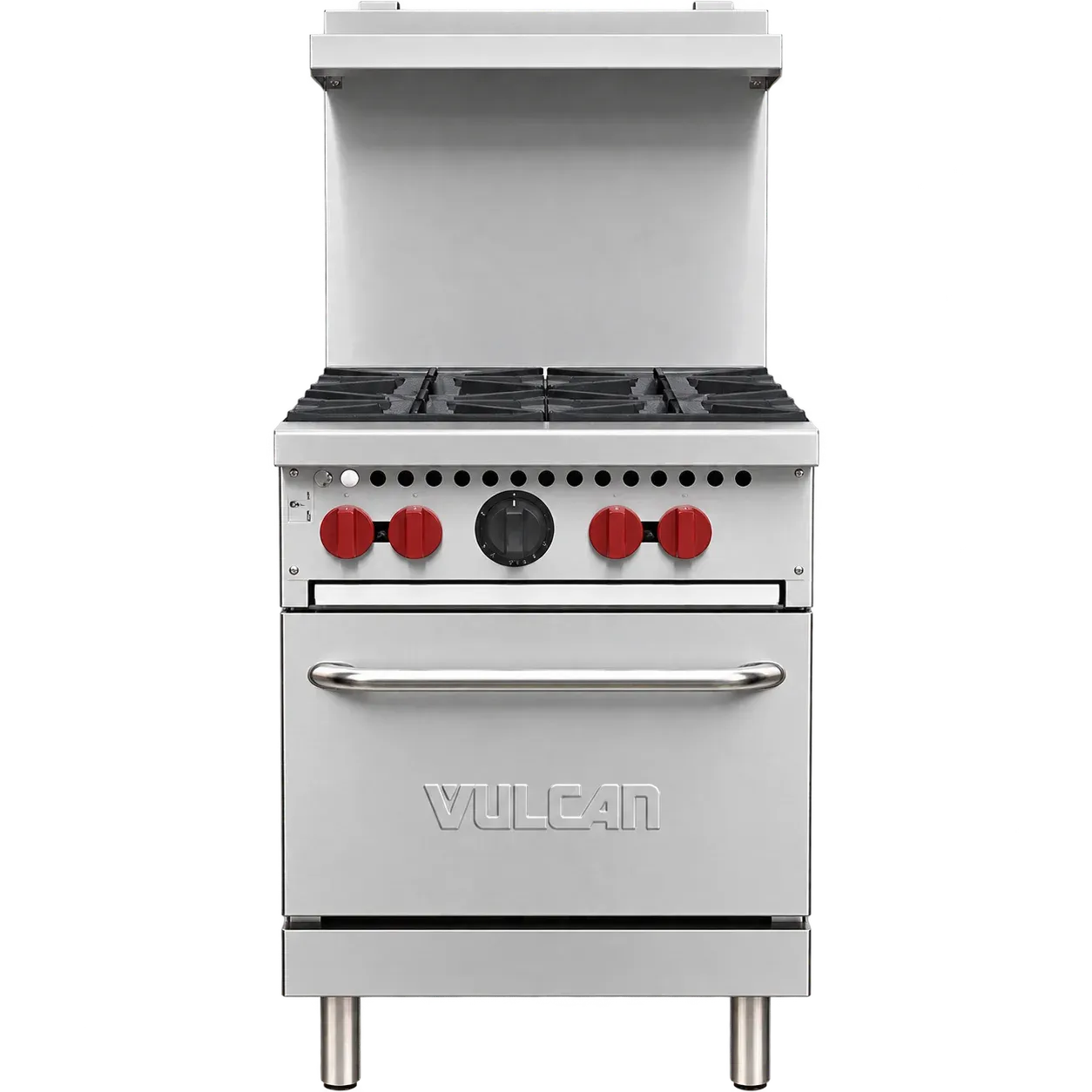 Commercial Gas Range with Oven 4 Burners – S24 / VULCAN - 1