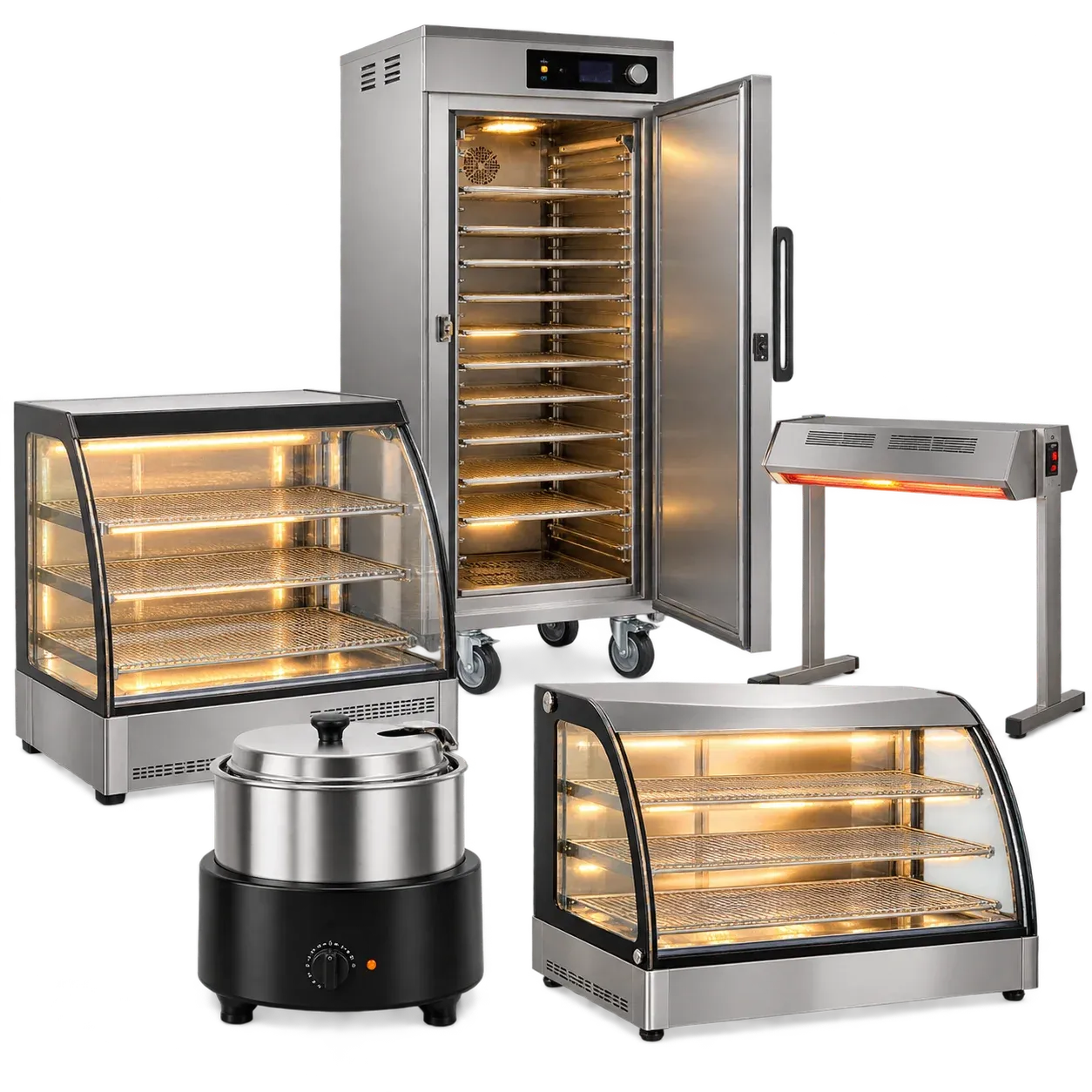 Food Holding and Warming Line