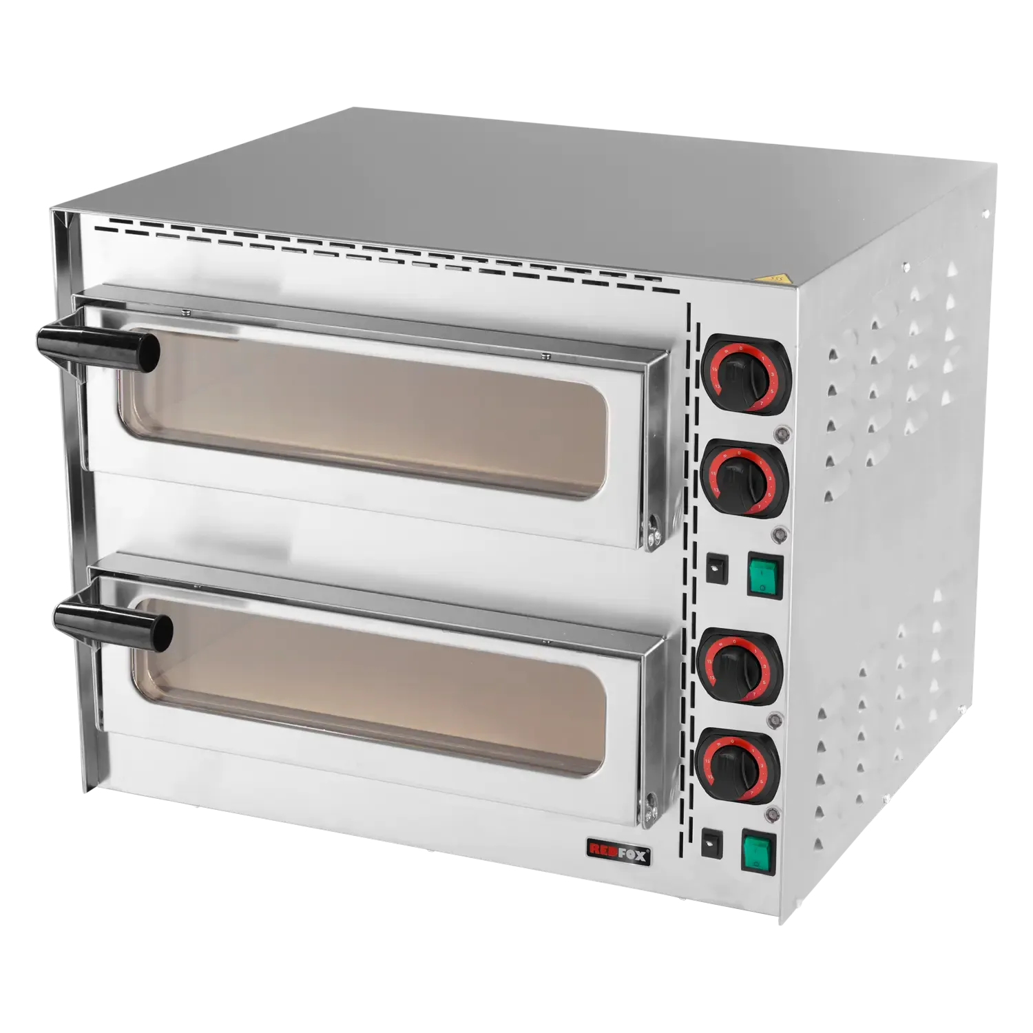 ELECTRIC SNACK PIZZA OVEN - w/ stone / Double - FP 68 R - 1