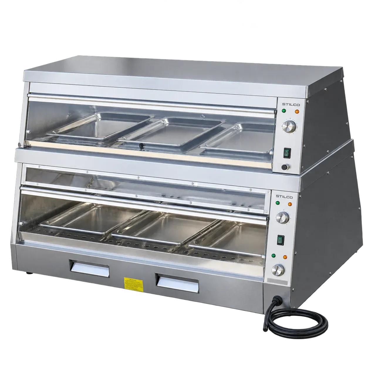 واجهة عرض ساخنة بطبقتين – E-BWG-6P-B - 1