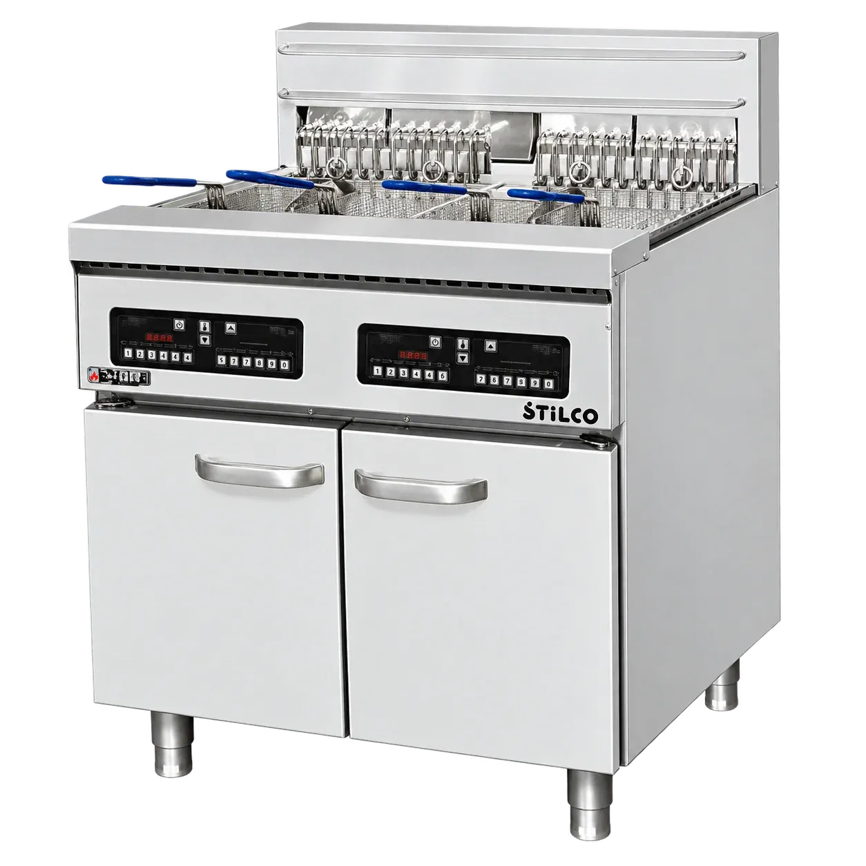 Electric 4-Tank Fryer – E-DZE-800G-4