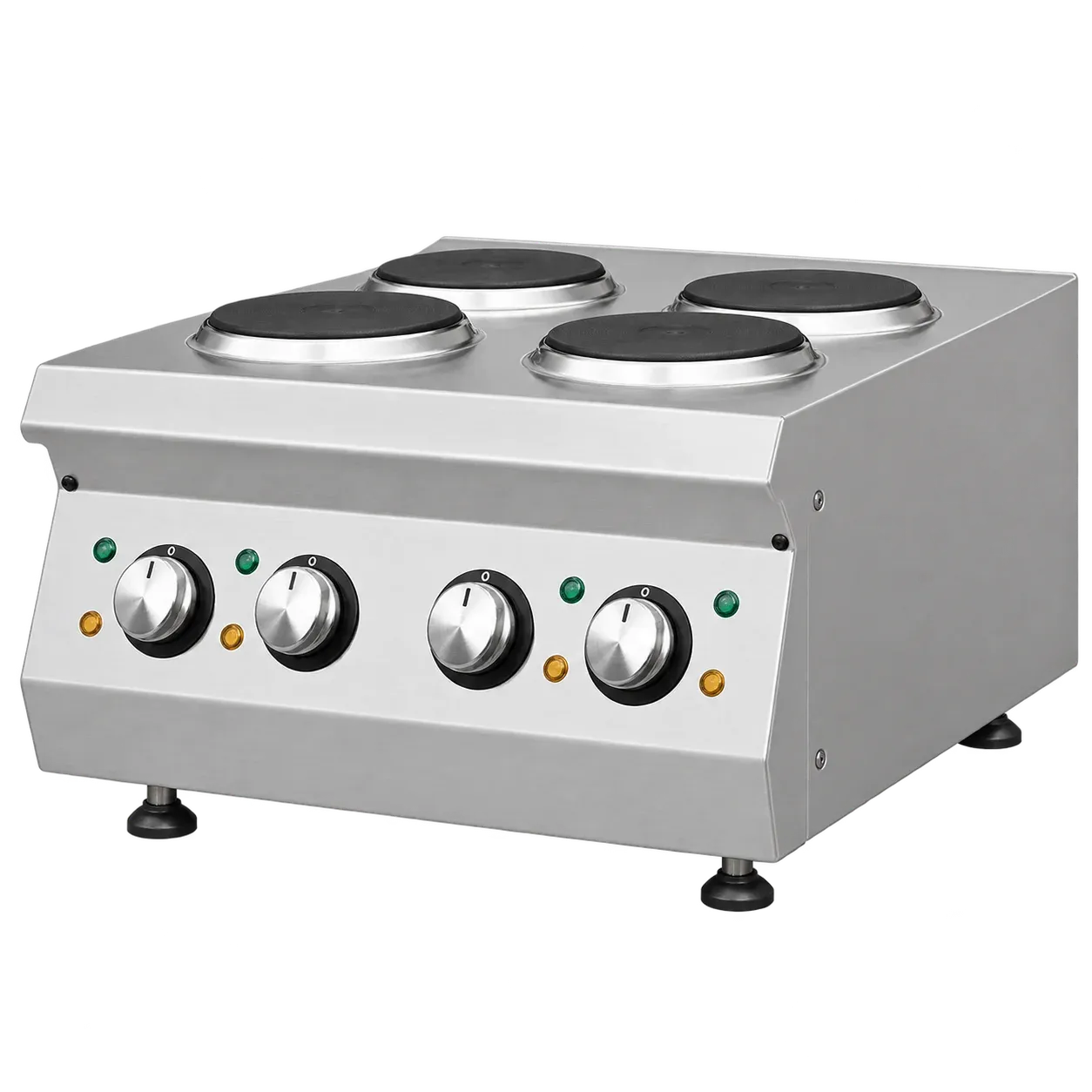موقد كهربائي سطح طاولة بـ 4 صفائح دائرية – D-DS-600-NW - 1