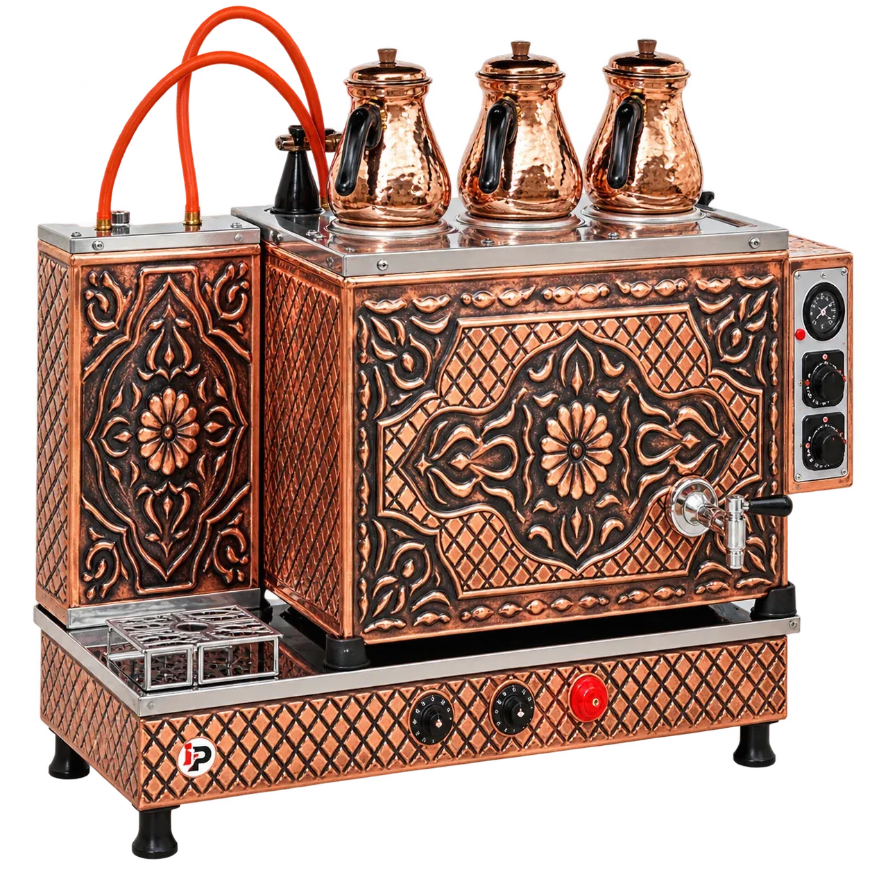غلاية شاي كهربائية نحاسية مع غطاء سعة – JP.BCK.03