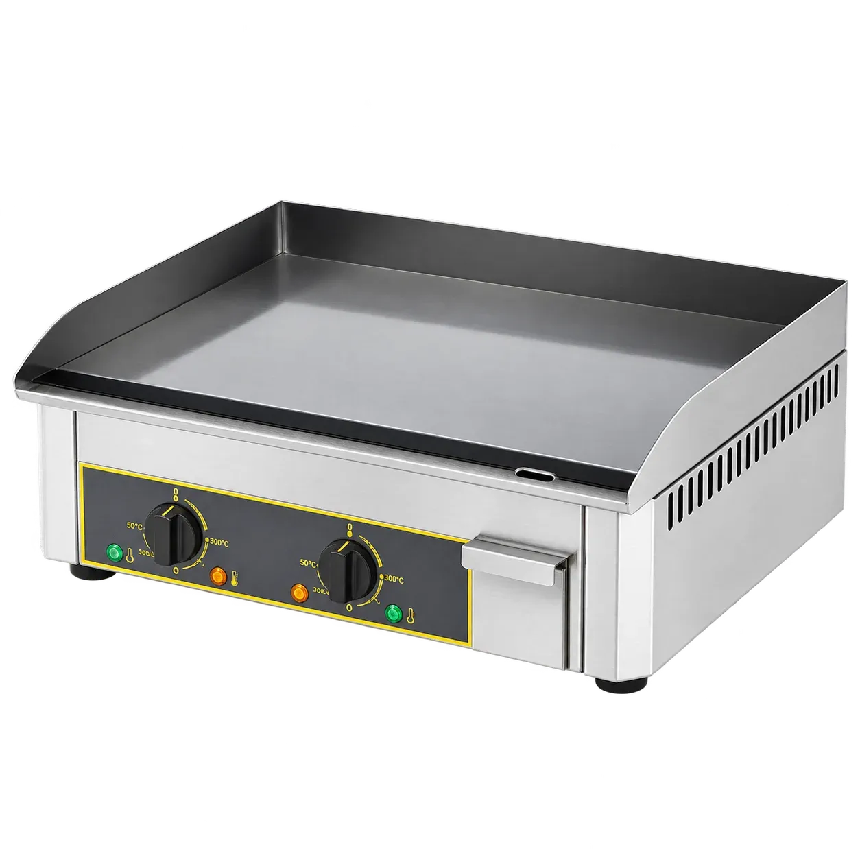 صاج شواء كهربائي بسطح من الفولاذ منزوع الكربون – PSR 600 E - 1