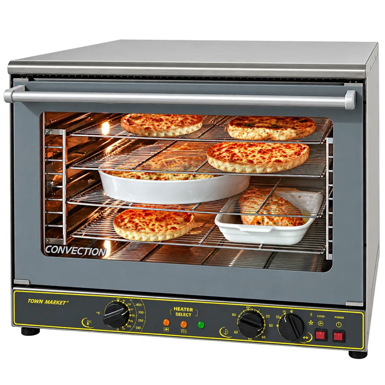 فرن مخابز بمقاس 400 × 600 مم مع تقنية الكوارتز بالأشعة تحت الحمراء – FC 110 EG - 1