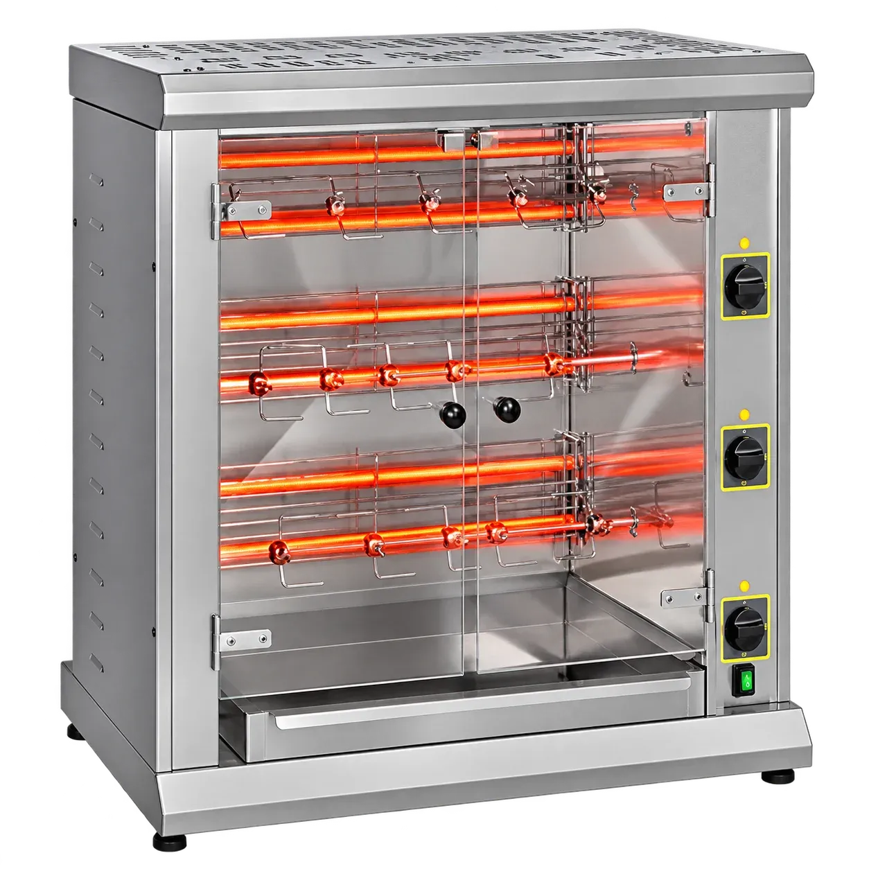 Professional electric rotisserie 3 spits – RBE 120 Q - 1