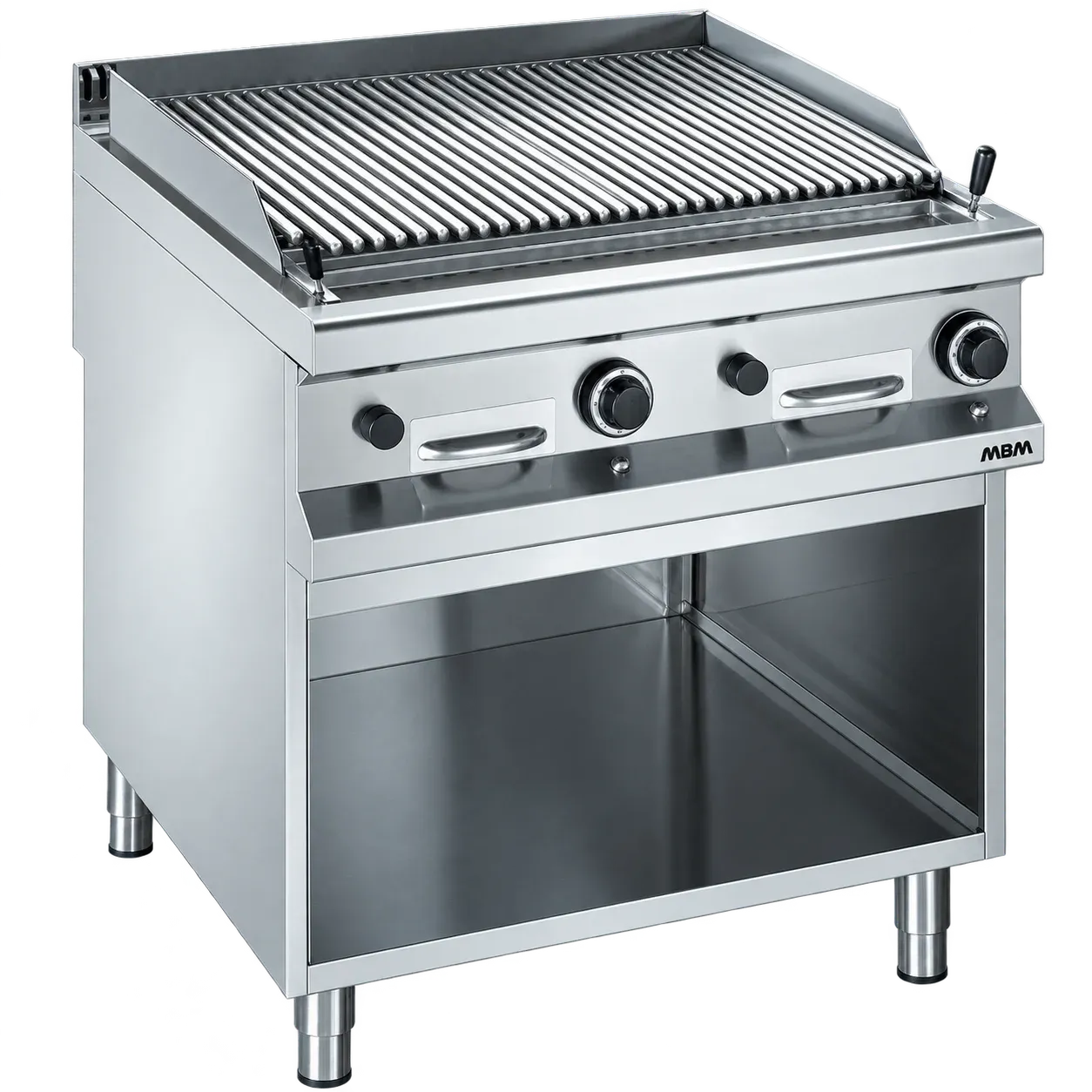 Gas Charcoal Grill on Open Stand – GPL908 - 1