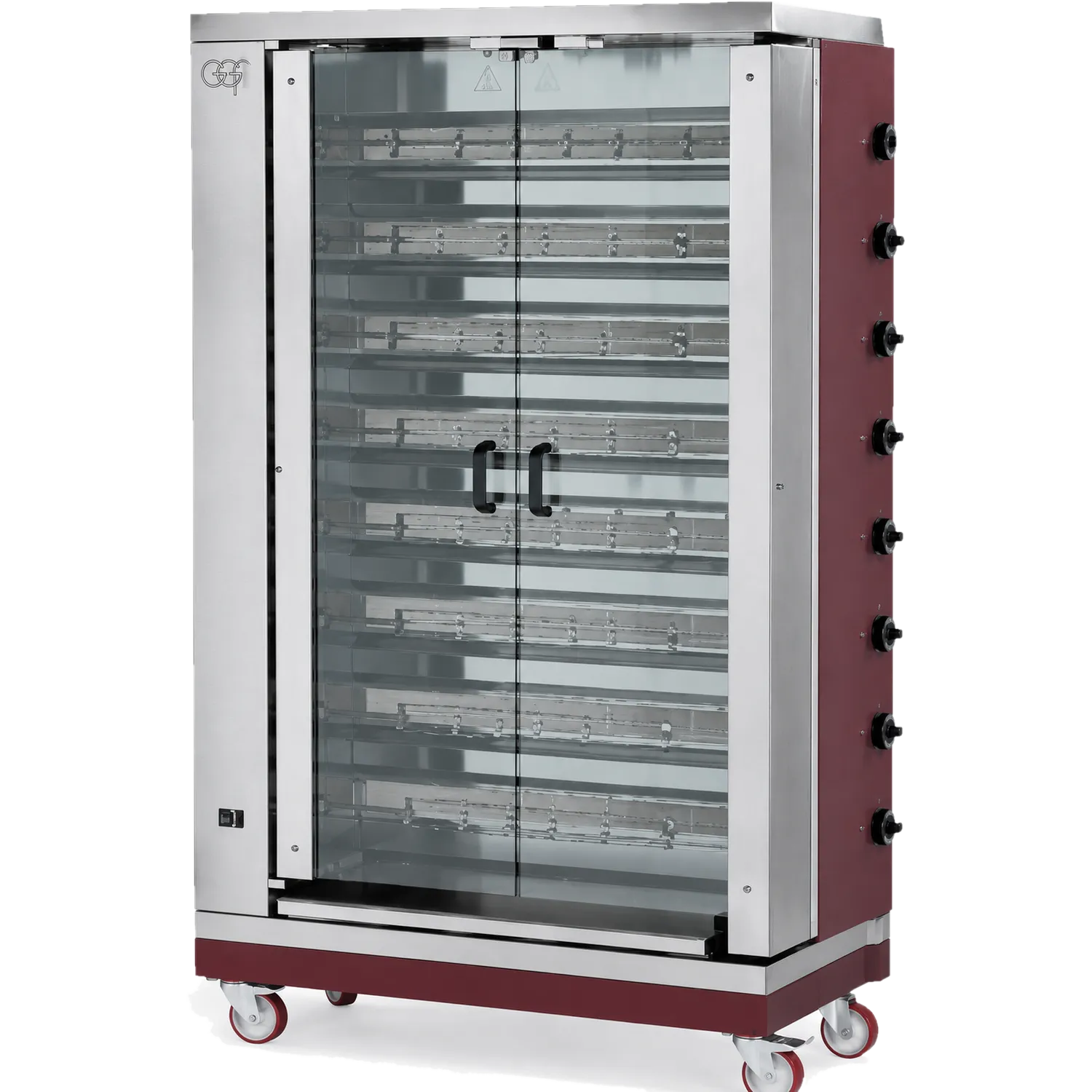 Vertical Gas Chicken Rotisserie G8S A - 1
